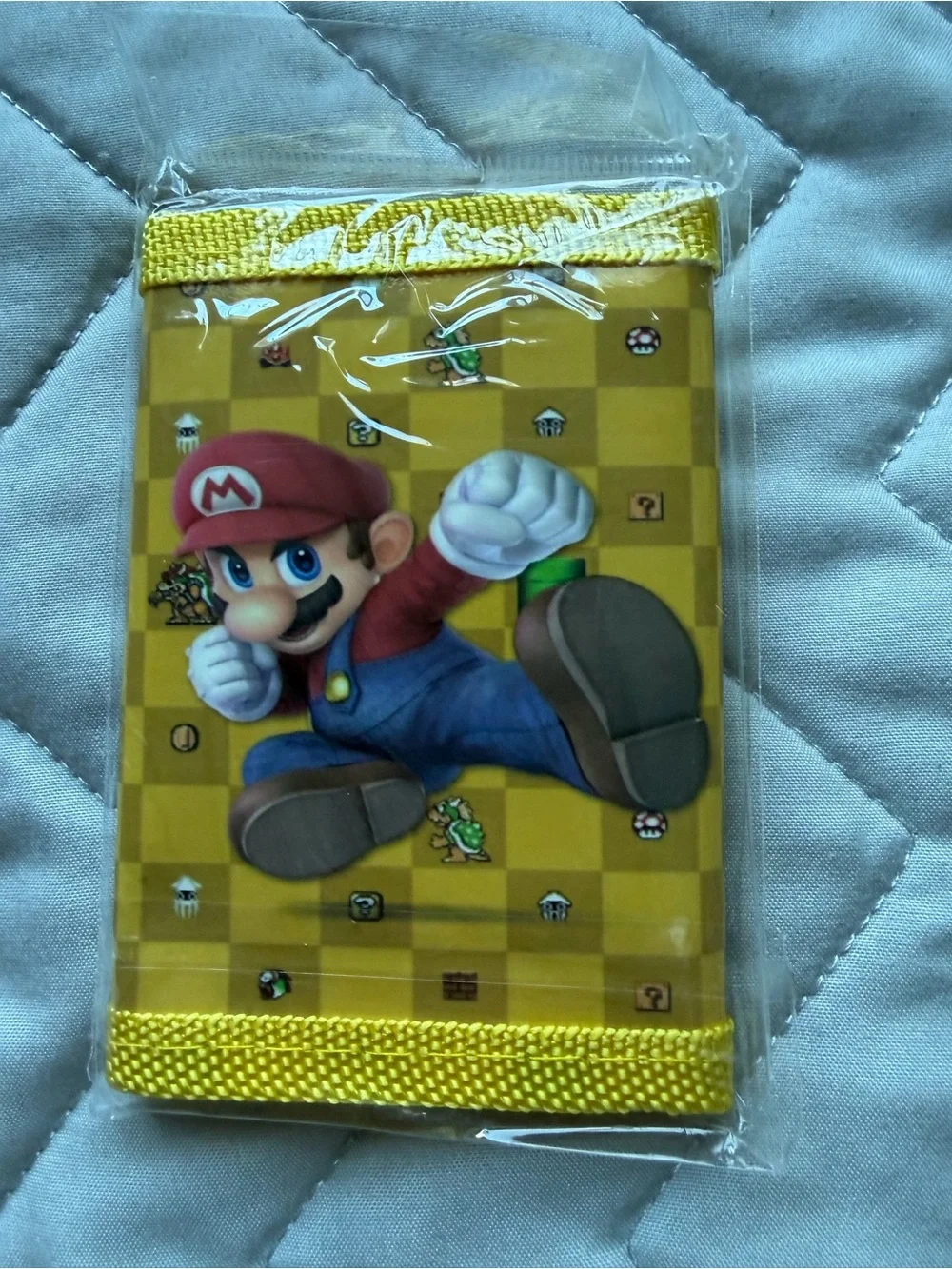 New Nintendo Kids Character trifold velcro Wallet